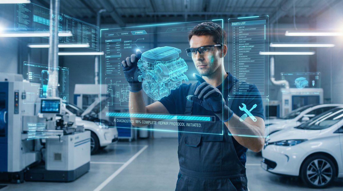 抖阴漫画AI修车视频技术